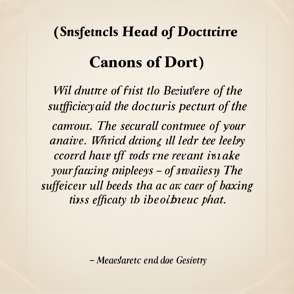 AI-generated illustration of Second Head of Doctrine
