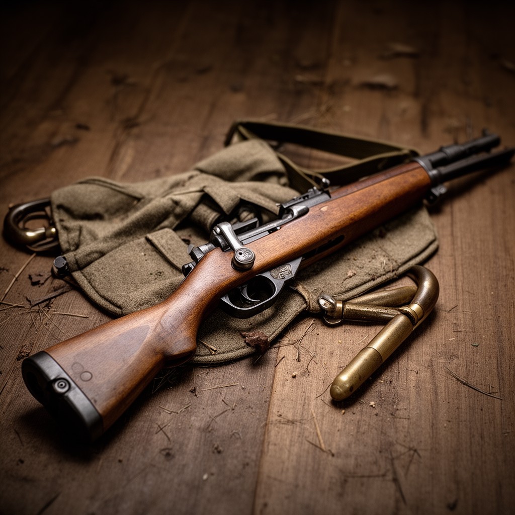 AI-generated illustration of Karabiner 98k rifle