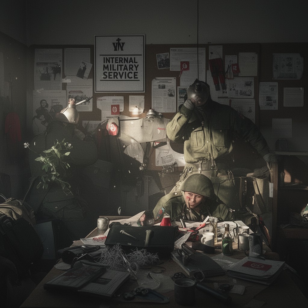 AI-generated illustration of Internal Military Service