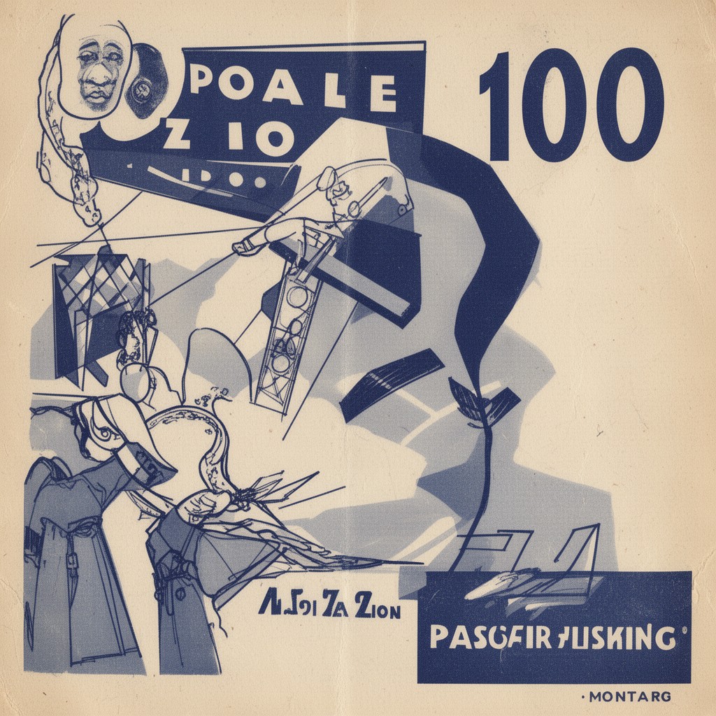 AI-generated illustration of Poale Zion