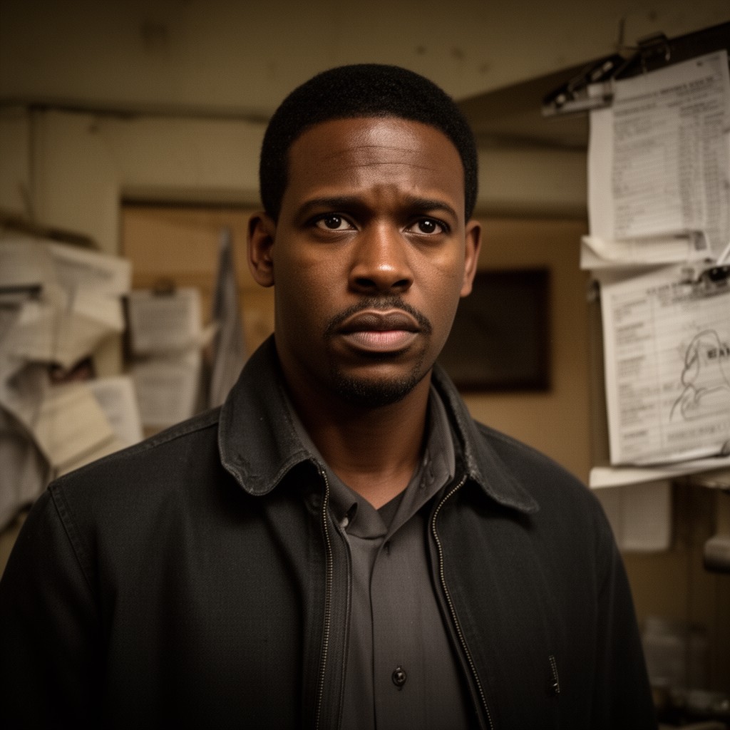 AI-generated illustration of Stringer Bell