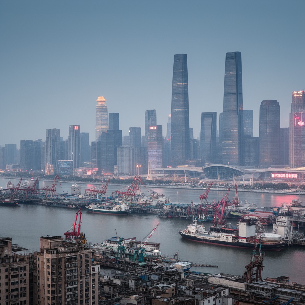 AI-generated illustration of Guangzhou