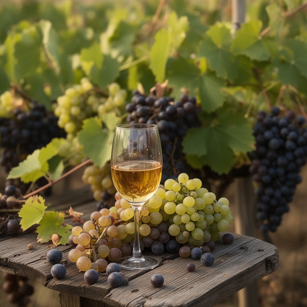 AI-generated illustration of Sauternes