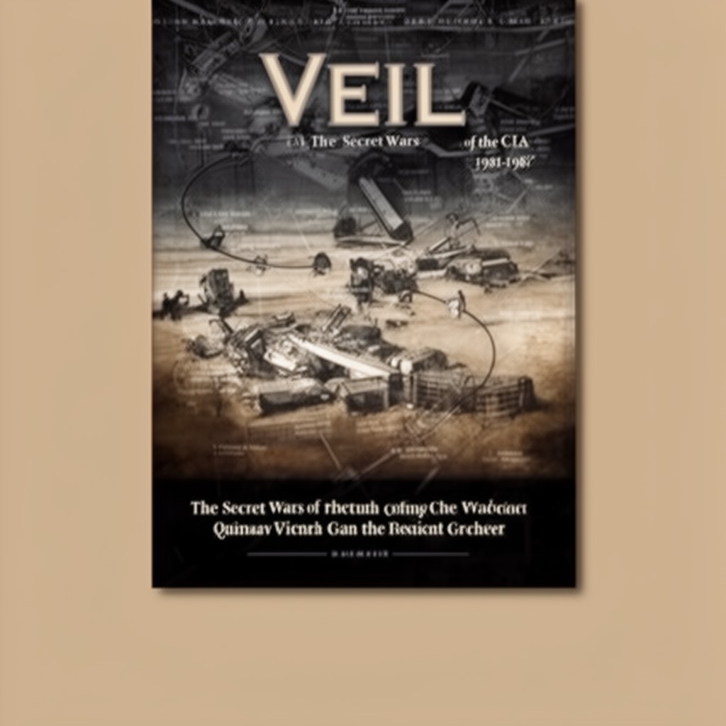 AI-generated illustration of Veil: The Secret Wars of the CIA 1981–1987