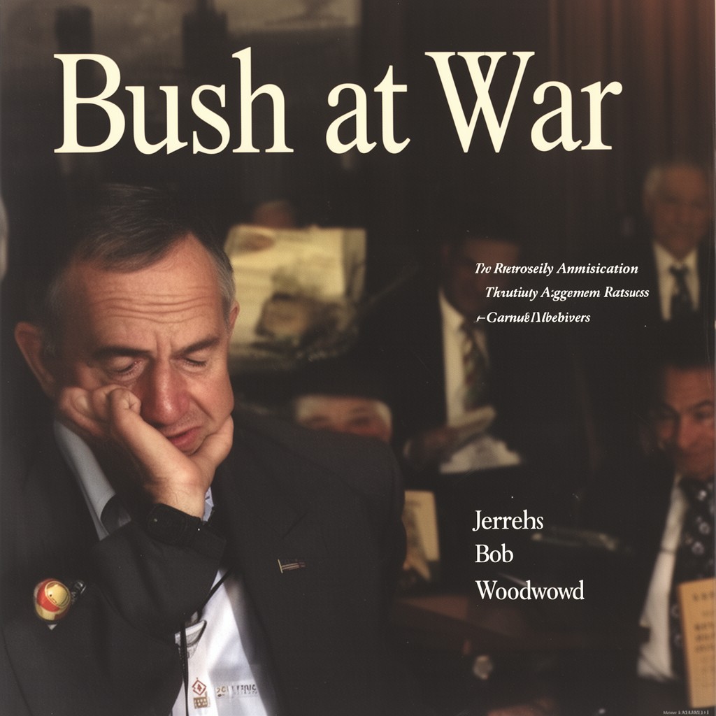 AI-generated illustration of Bush at War