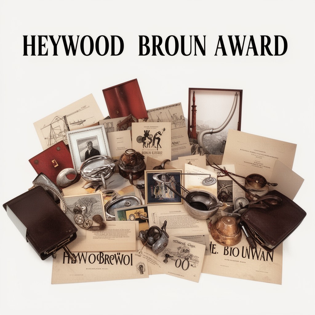 AI-generated illustration of Heywood Broun Award