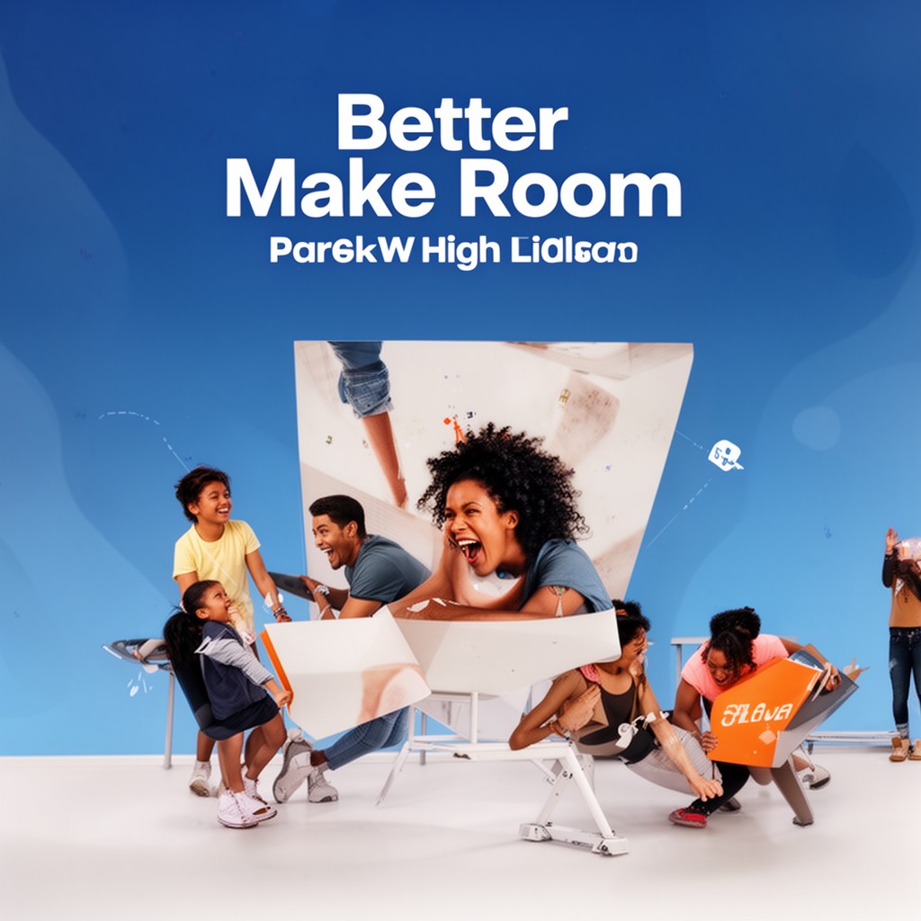 AI-generated illustration of Better Make Room campaign