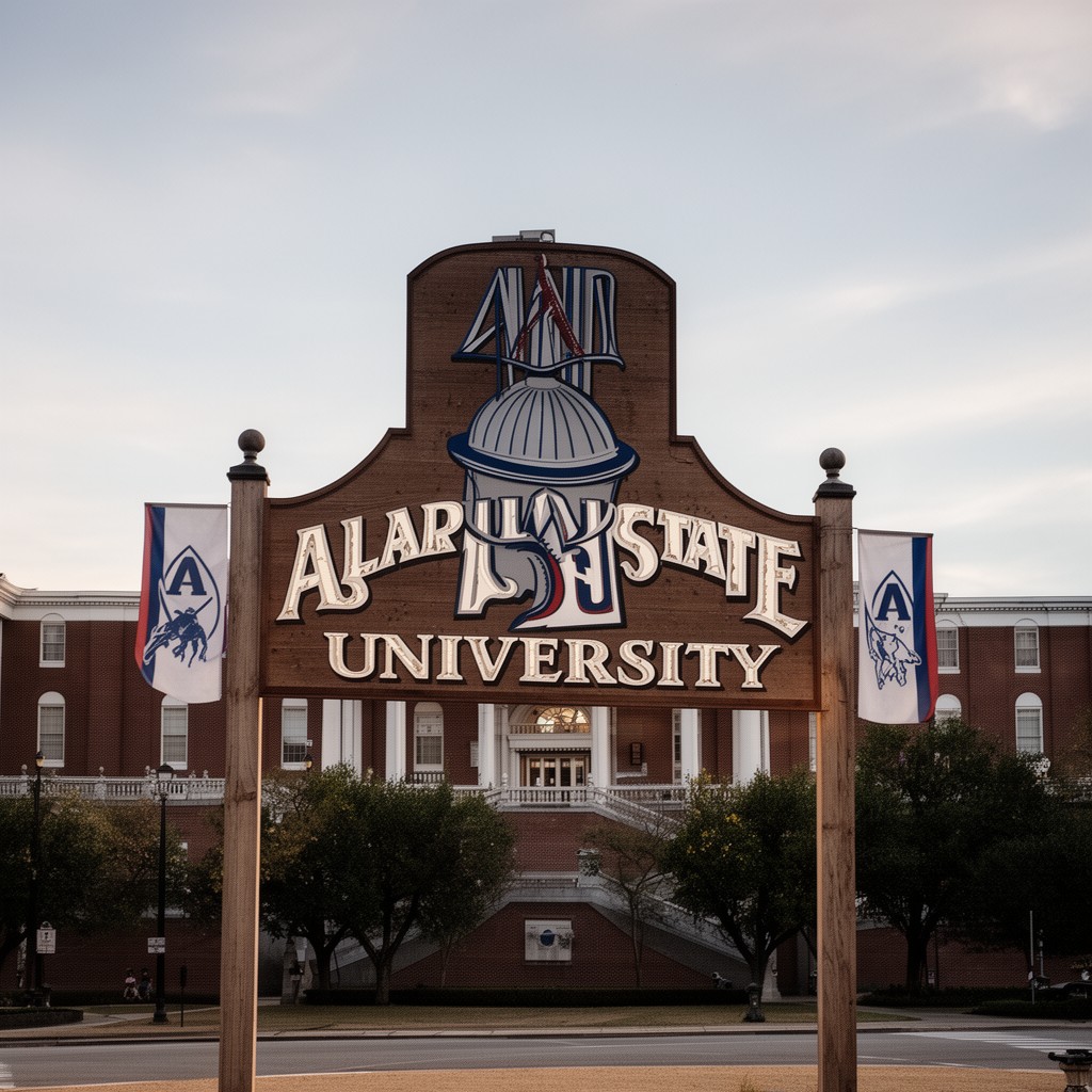 AI-generated illustration of Alabama State University
