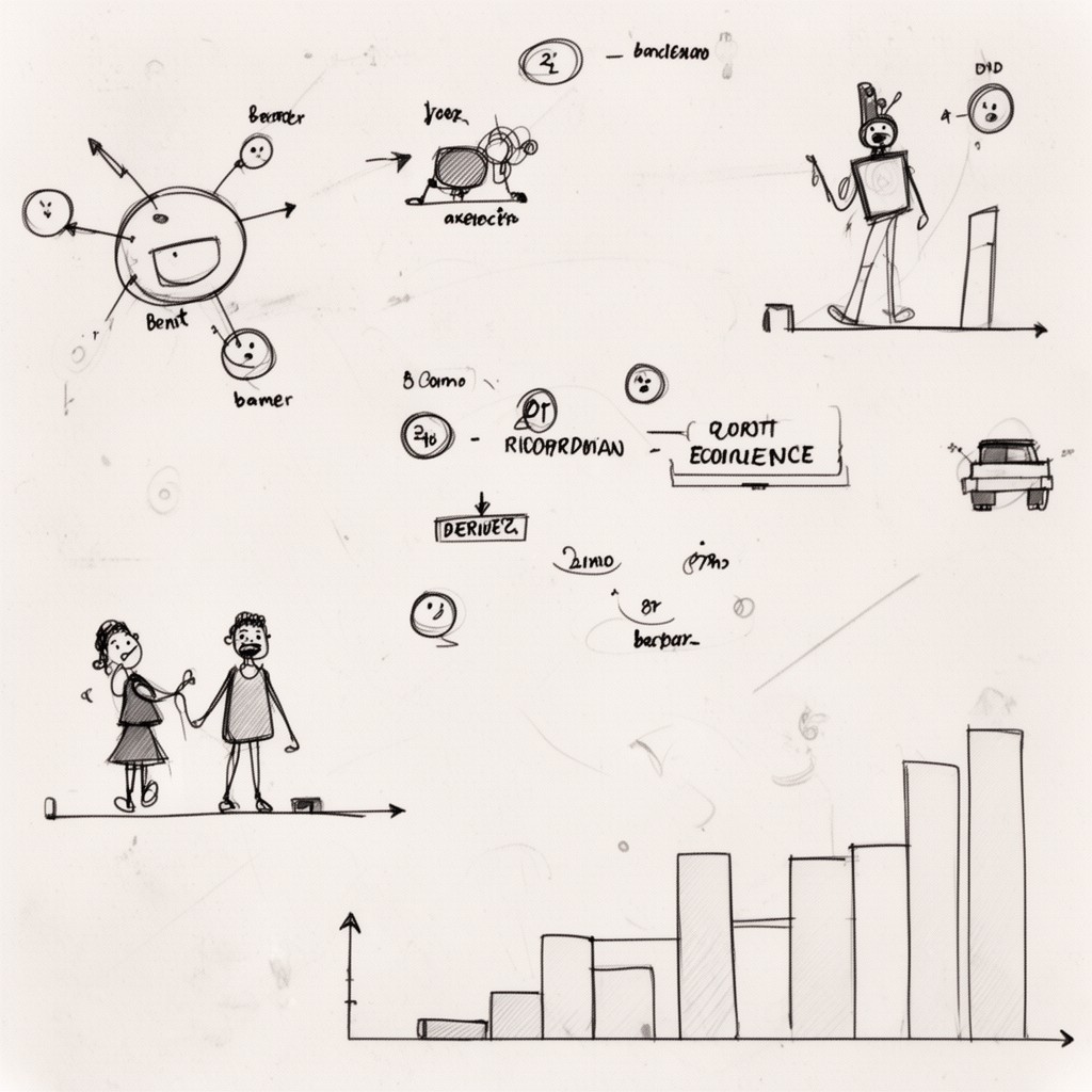 AI-generated illustration of Ricardian equivalence