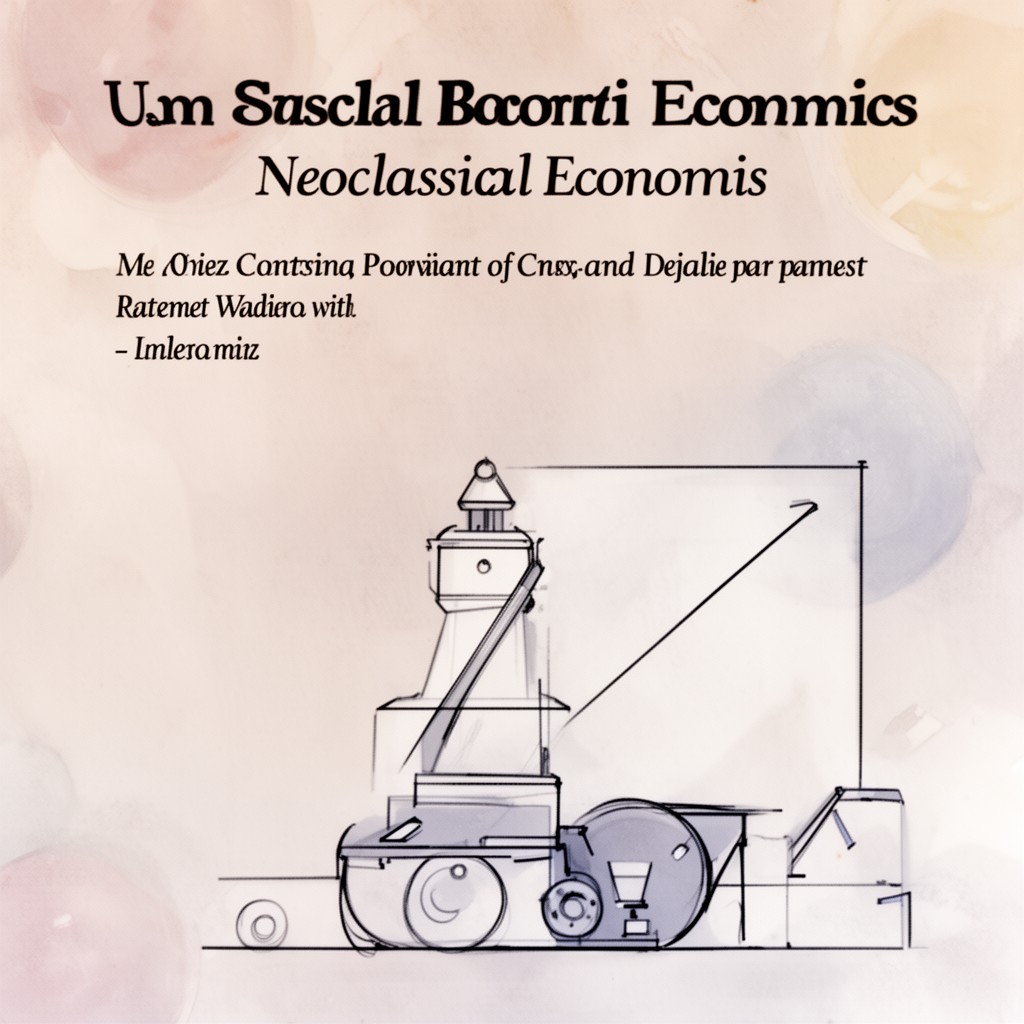 AI-generated illustration of neoclassical economics