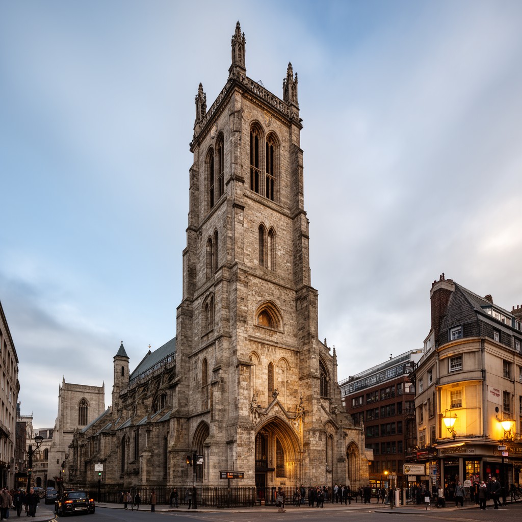 AI-generated illustration of Tower of All Hallows, London Wall