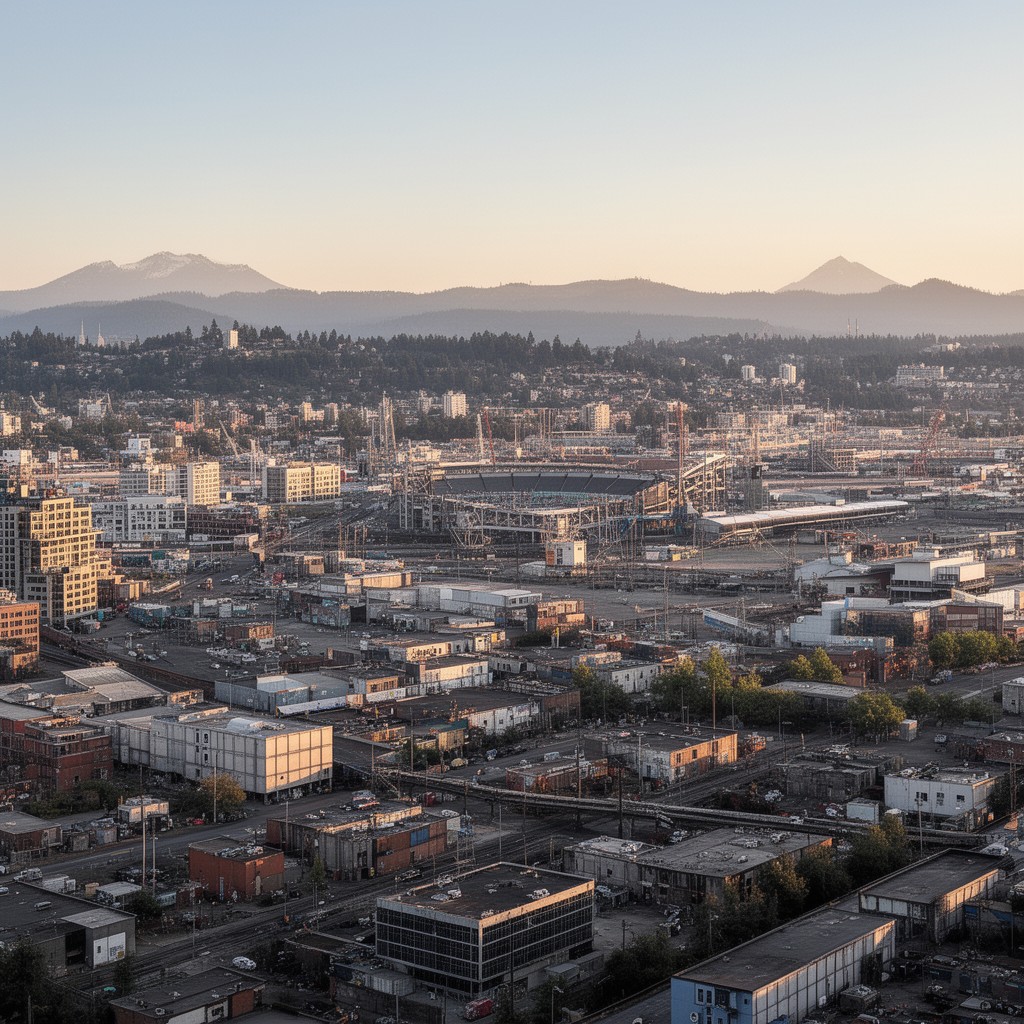 AI-generated illustration of SoDo