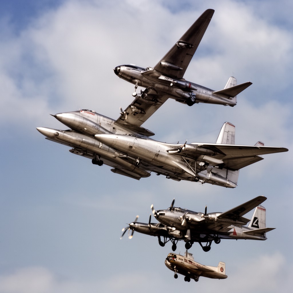 AI-generated illustration of Convair