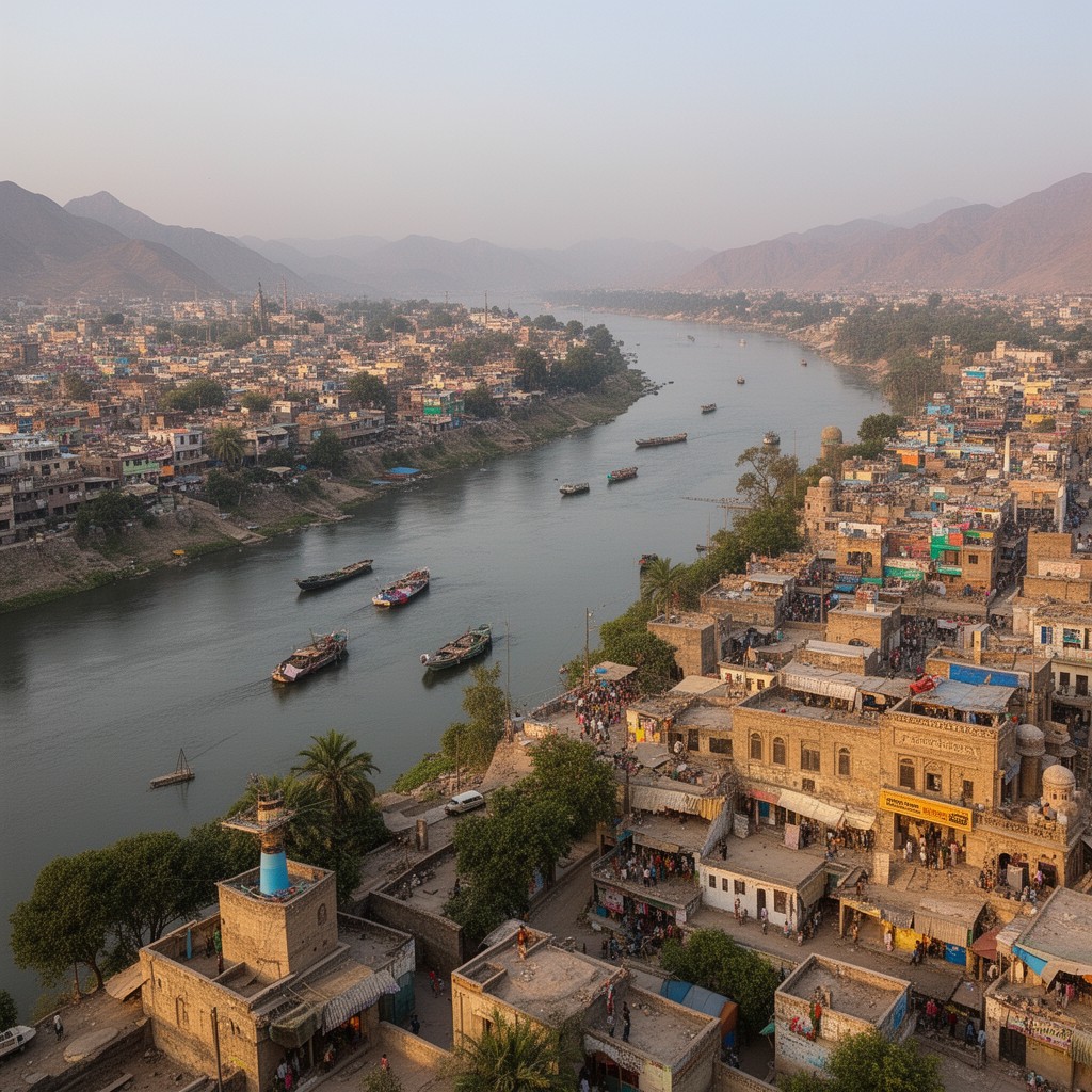 AI-generated illustration of Dera Ismail Khan