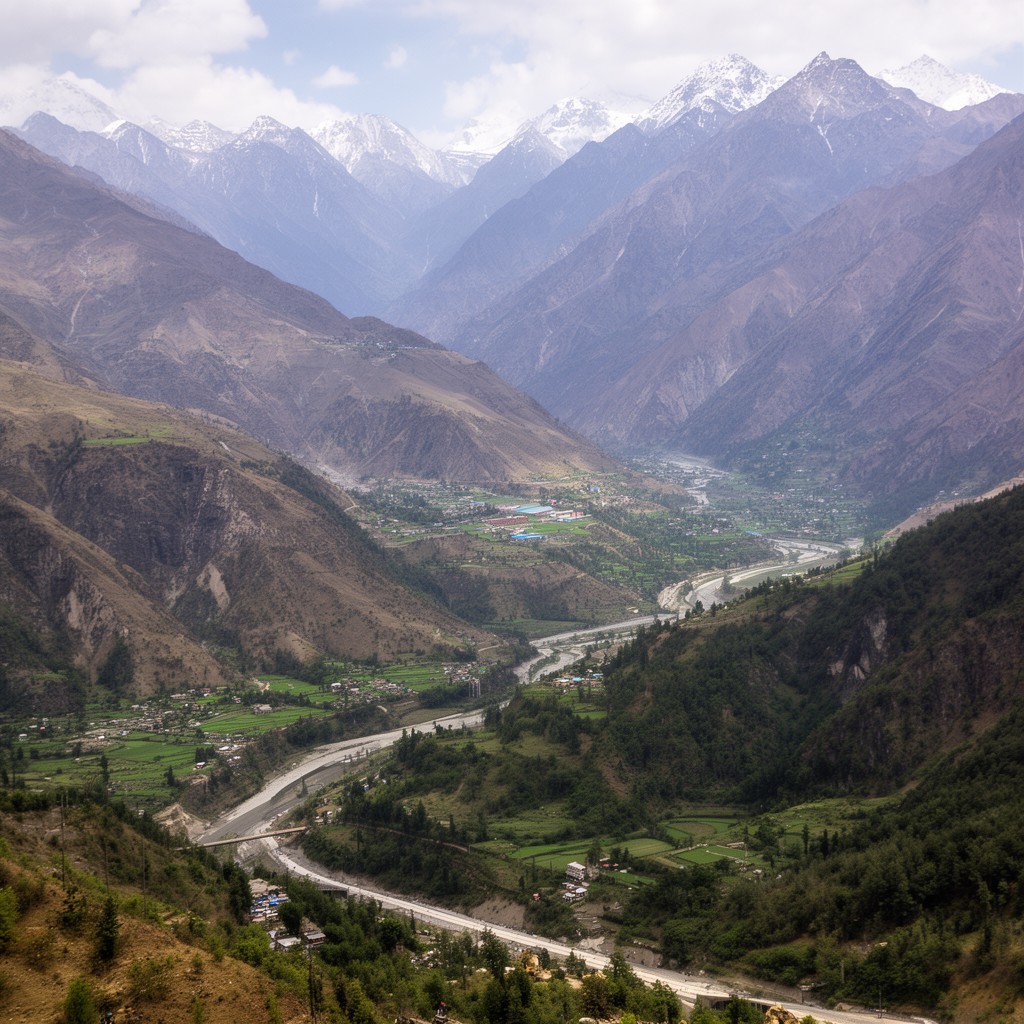AI-generated illustration of Malakand Division