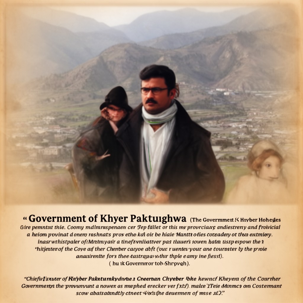 AI-generated illustration of Government of Khyber Pakhtunkhwa