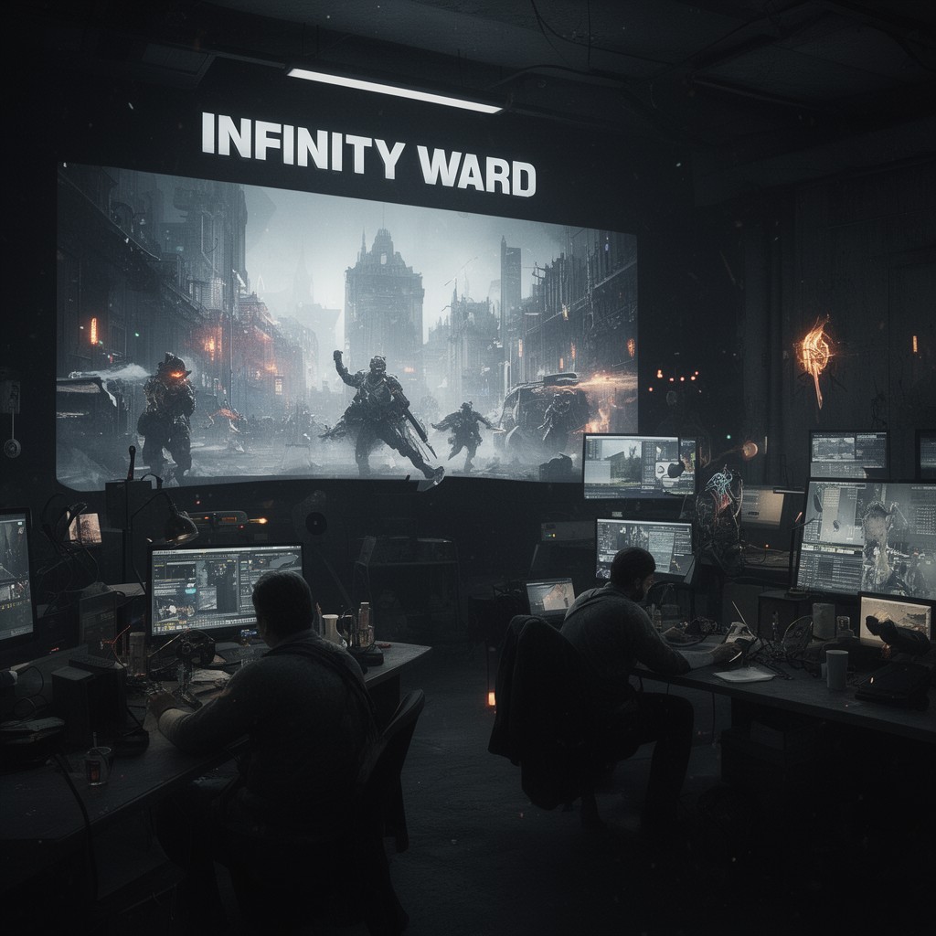 AI-generated illustration of Infinity Ward