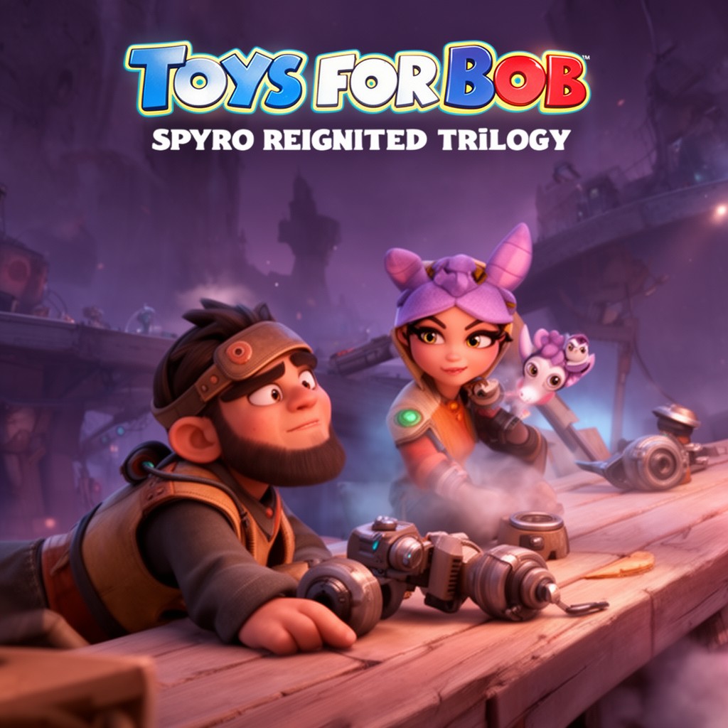 AI-generated illustration of Toys for Bob