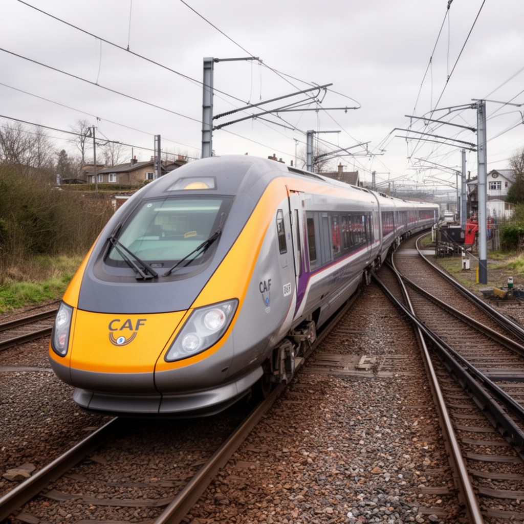 AI-generated illustration of Class 397 Civity EMU