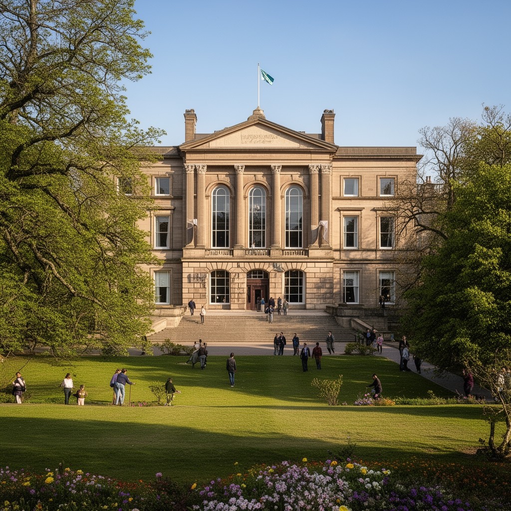 AI-generated illustration of The Whitworth