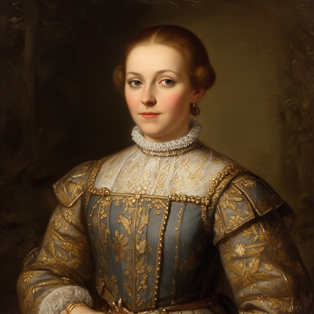 AI-generated illustration of Natalya Naryshkina