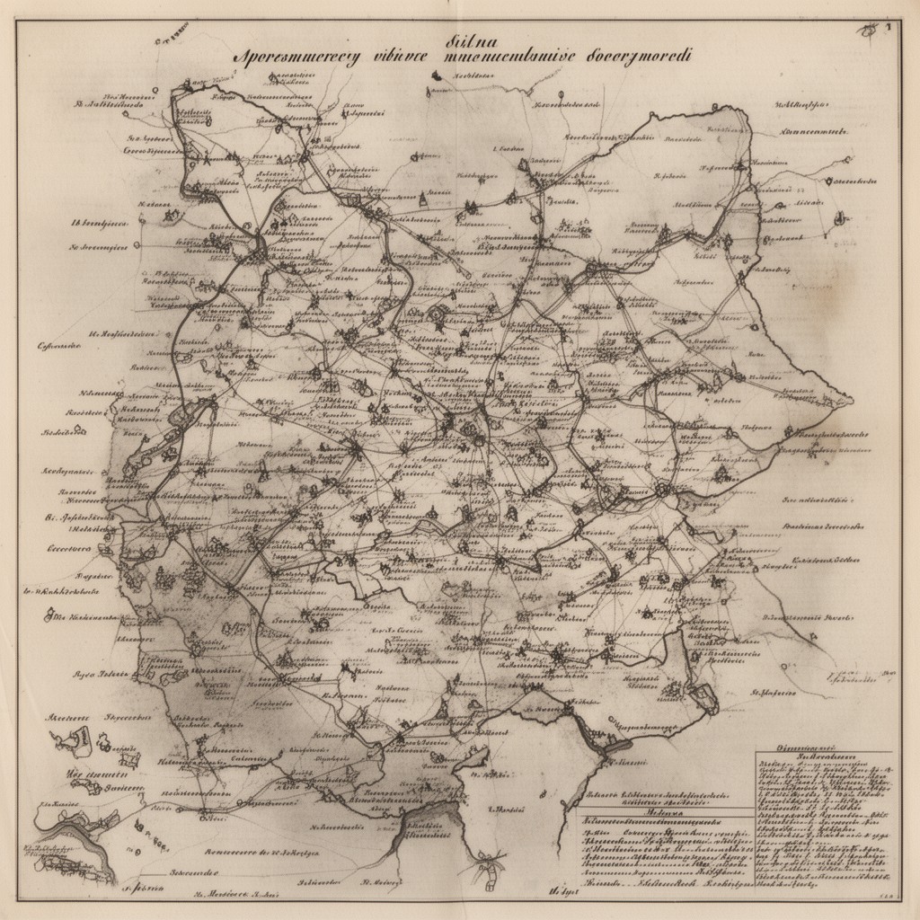 AI-generated illustration of Vilna Governorate
