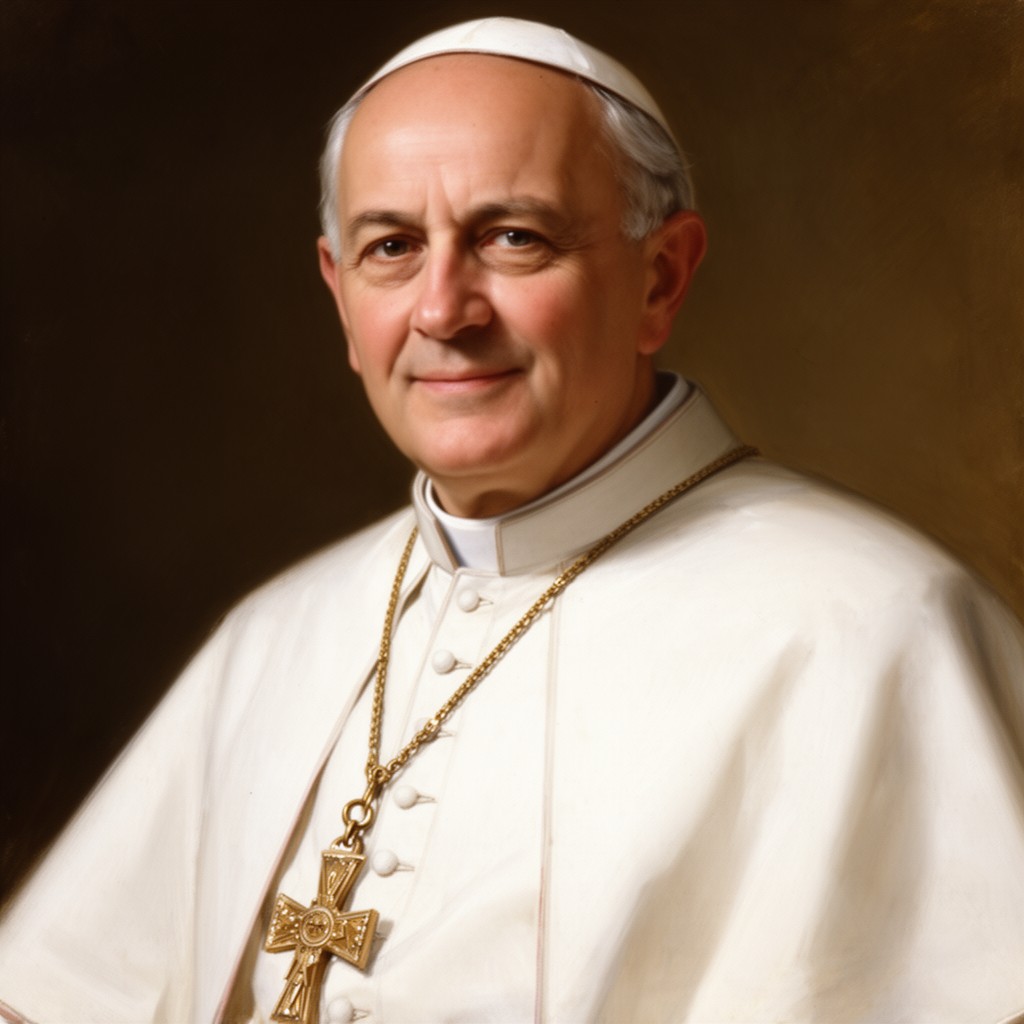 AI-generated illustration of Pope Pius XI