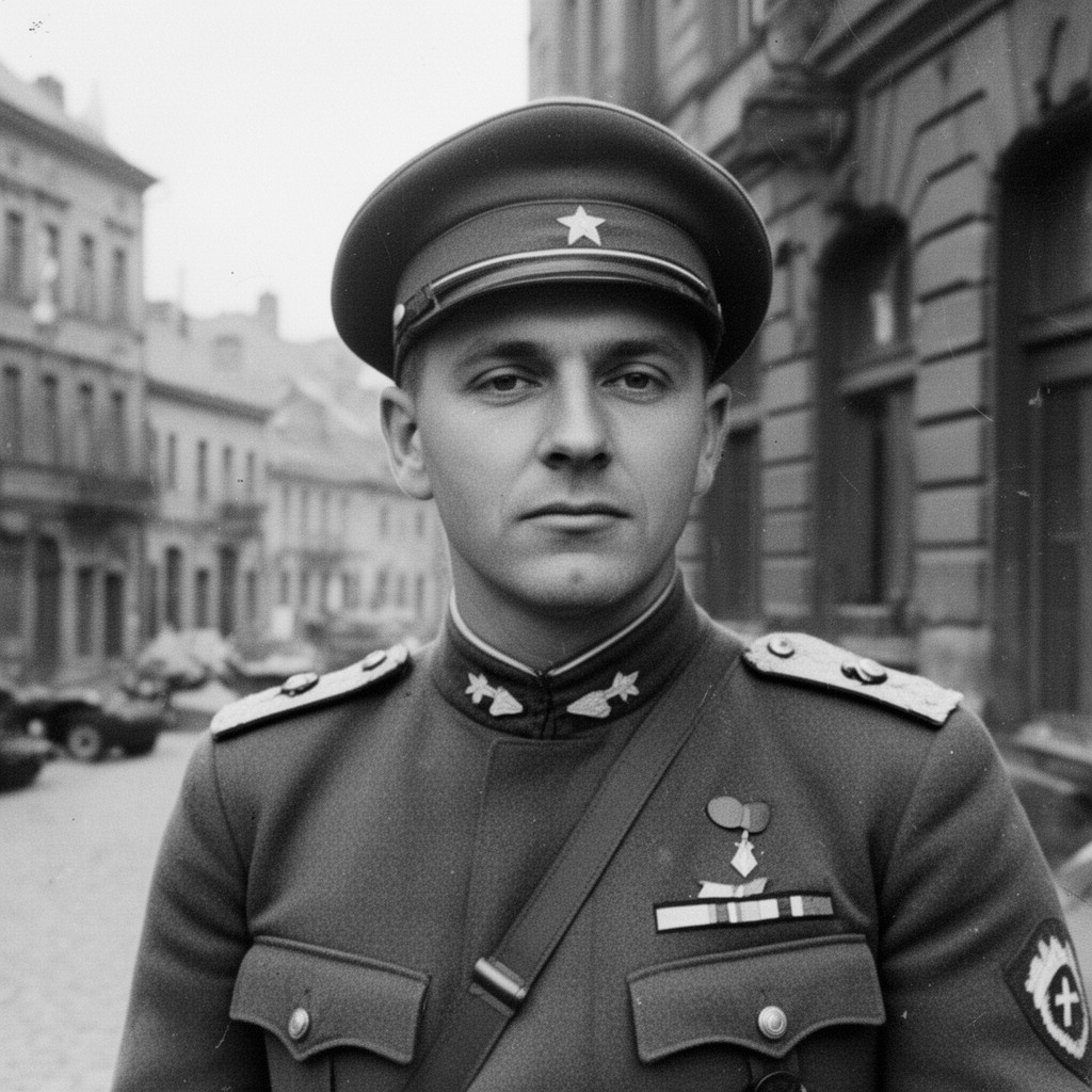 AI-generated illustration of Antoni Chruściel