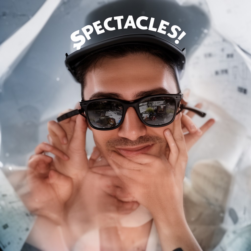 AI-generated illustration of Spectacles