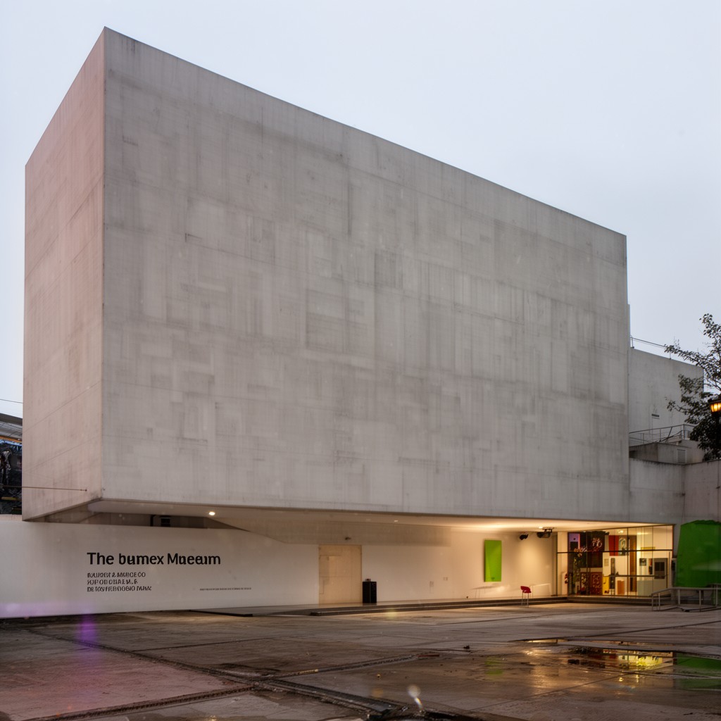 AI-generated illustration of Jumex Museum