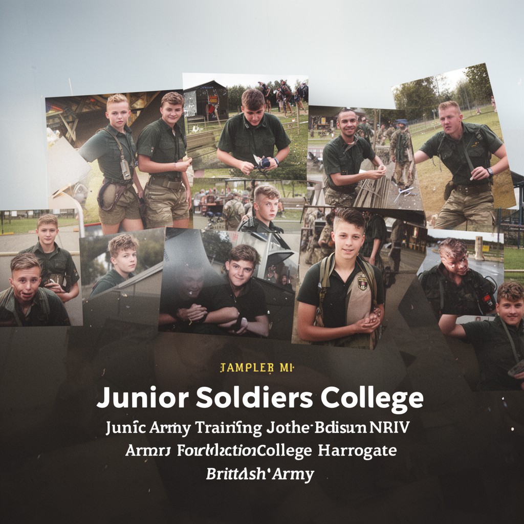 AI-generated illustration of Junior Soldiers College