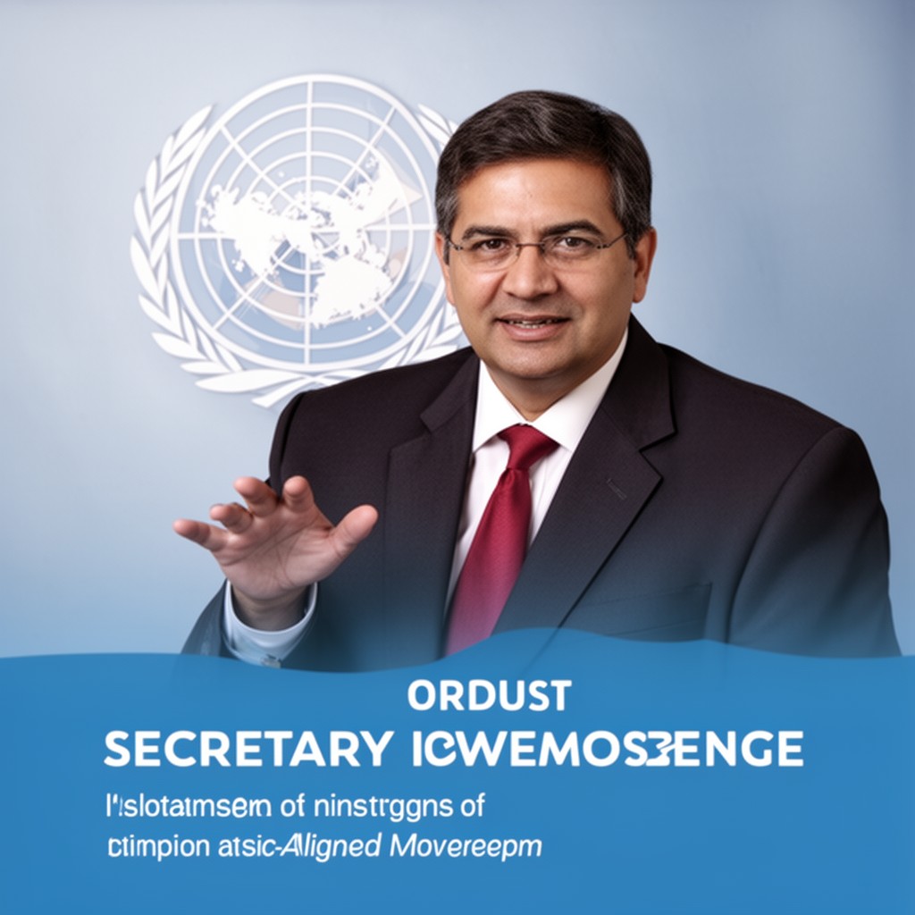 AI-generated illustration of Secretary General of the Non-Aligned Movement