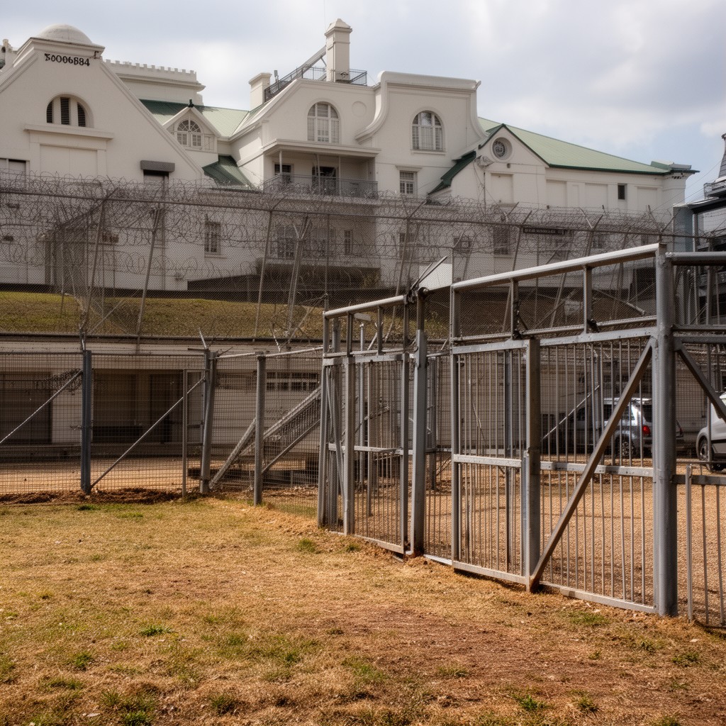 AI-generated illustration of Victor Verster Prison