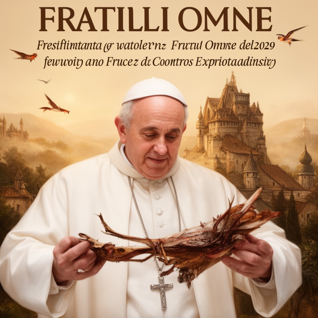 AI-generated illustration of Fratres omnes