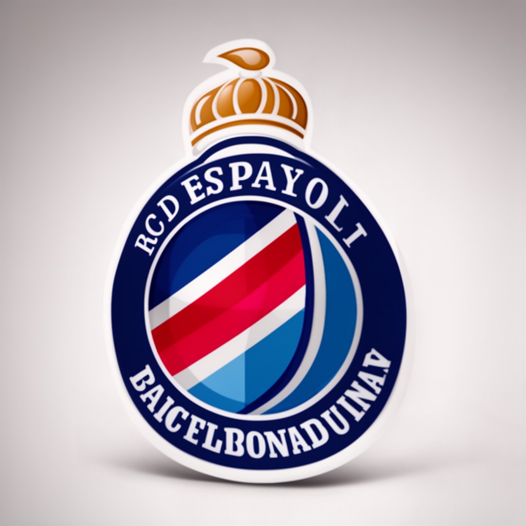 AI-generated illustration of RCD Espanyol