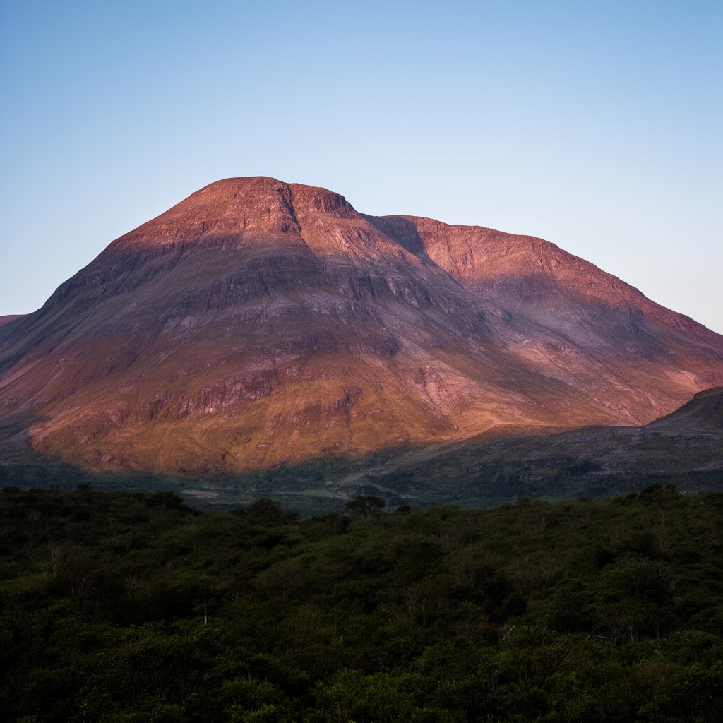 AI-generated illustration of Ben Nevis