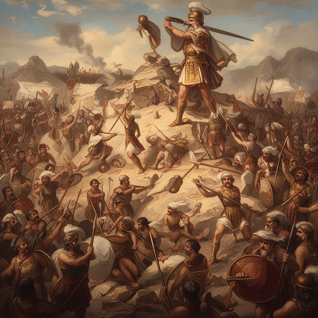 AI-generated illustration of Pyrrhic War