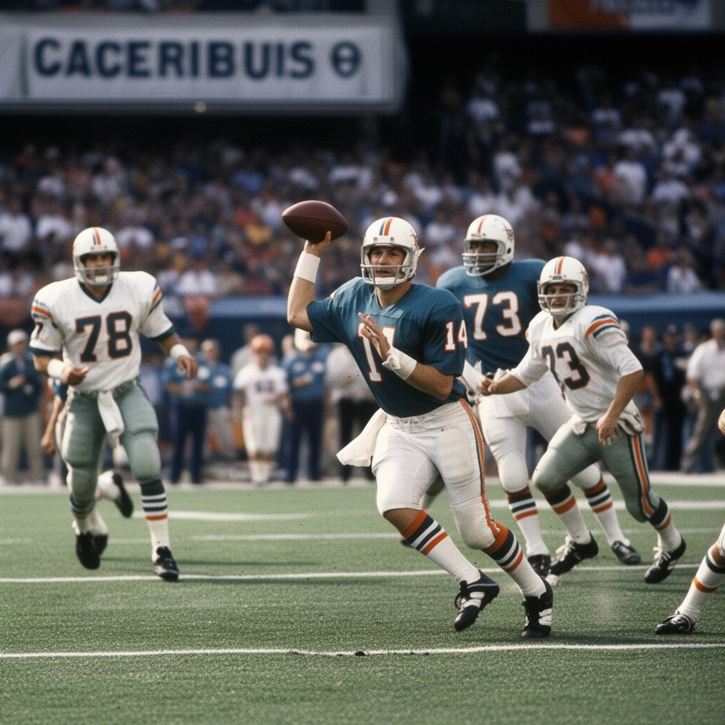 AI-generated illustration of Bob Griese
