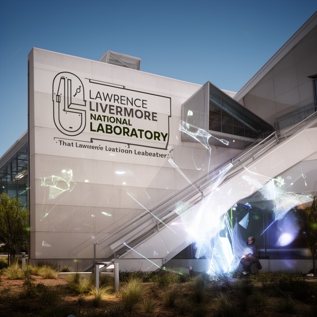 AI-generated illustration of Lawrence Livermore National Laboratory