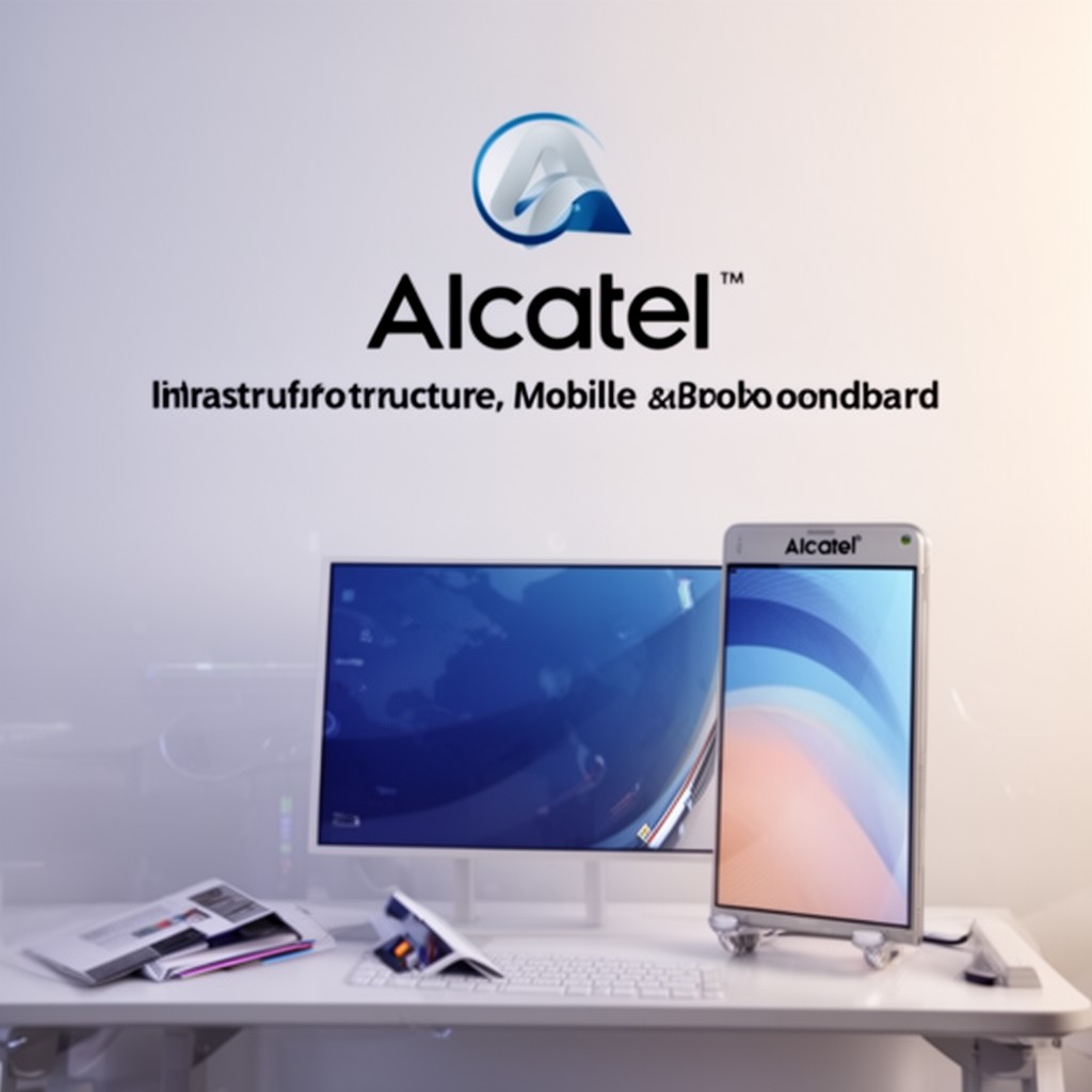 AI-generated illustration of Alcatel