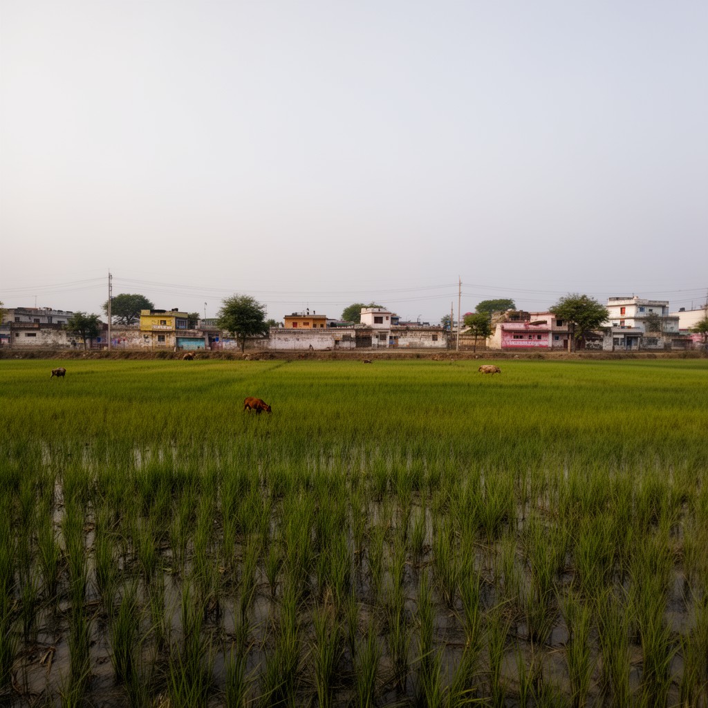 AI-generated illustration of Supaul district