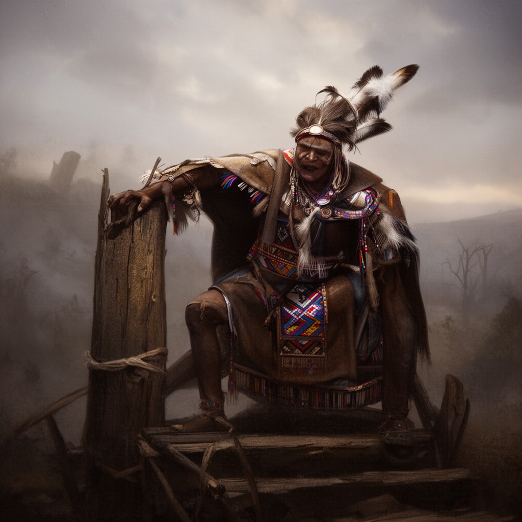 AI-generated illustration of Blackfoot