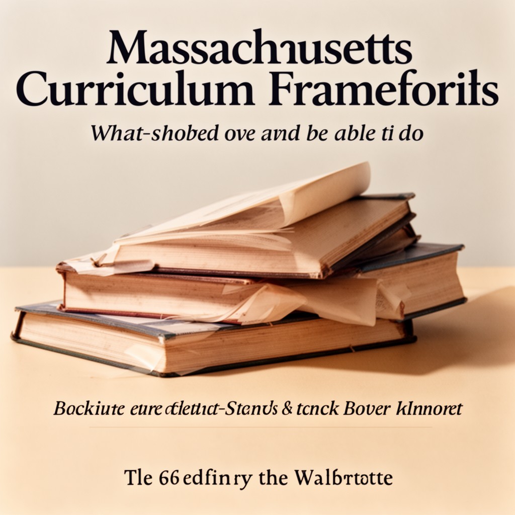 AI-generated illustration of Massachusetts Curriculum Frameworks