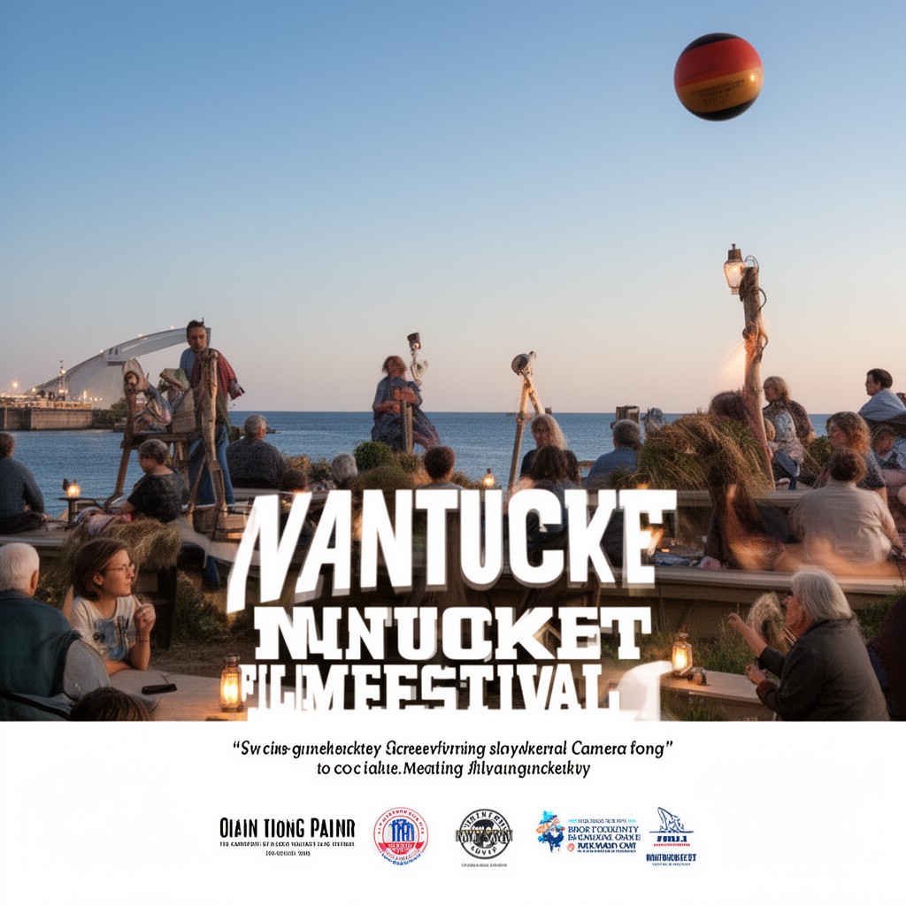 AI-generated illustration of Nantucket Film Festival