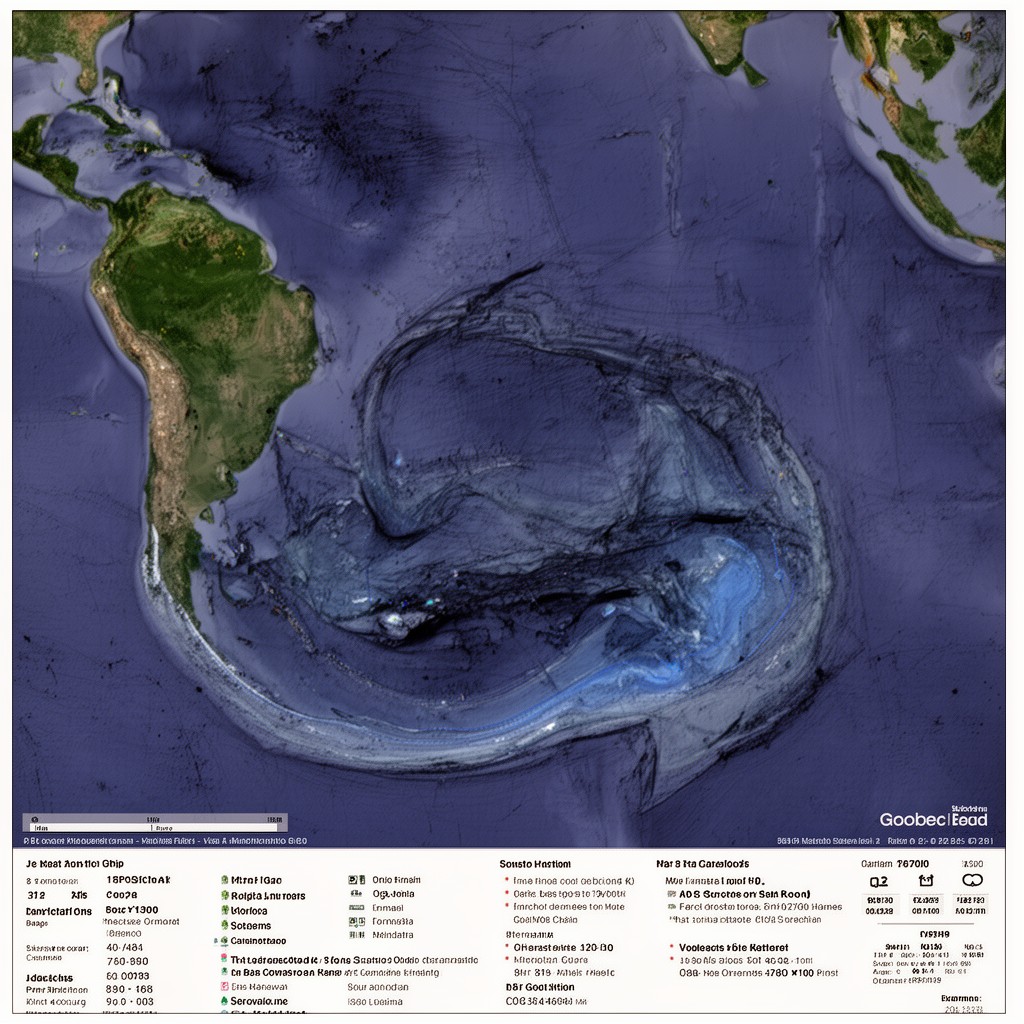AI-generated illustration of Guatemala Basin