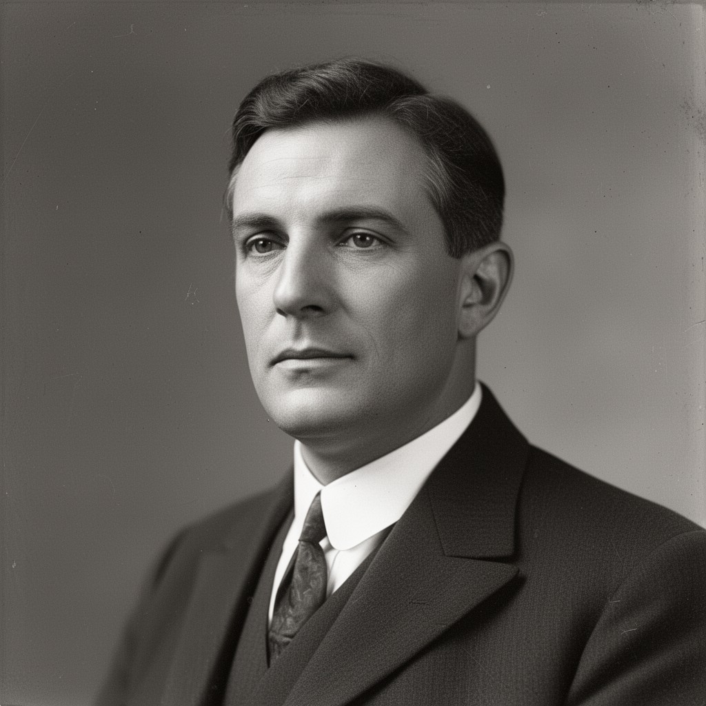 AI-generated illustration of Melville James Bell