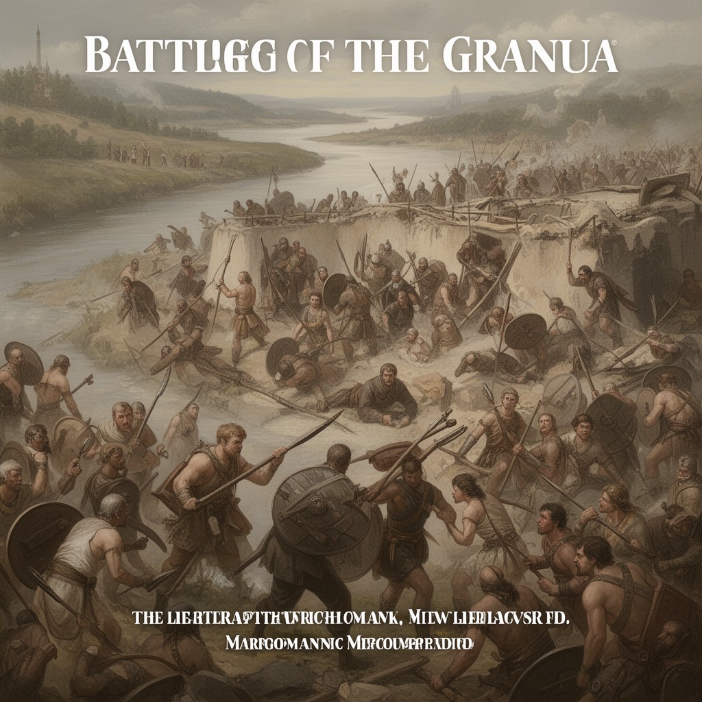 AI-generated illustration of Battle of the Granua