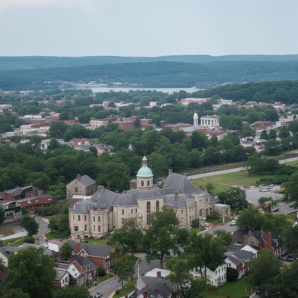 AI-generated illustration of Franklin County, Kentucky