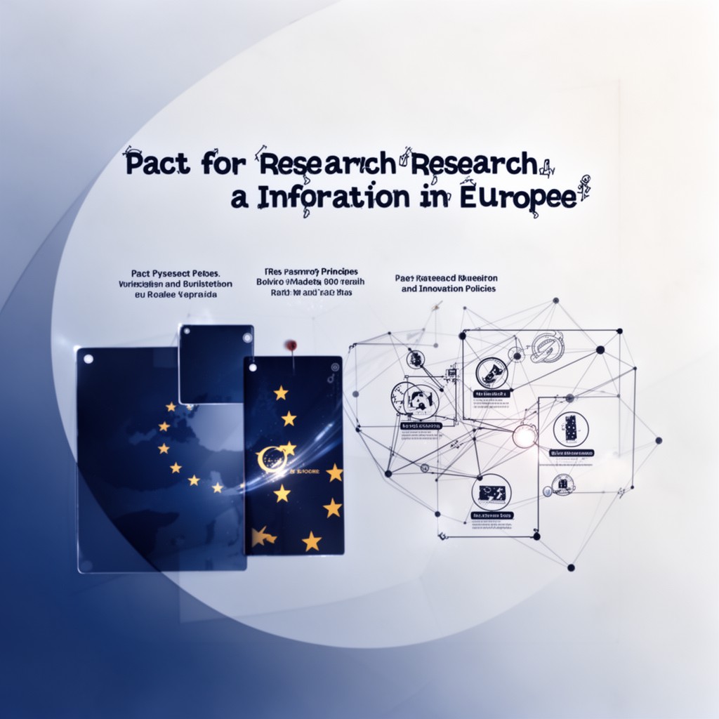 AI-generated illustration of Pact for Research and Innovation in Europe