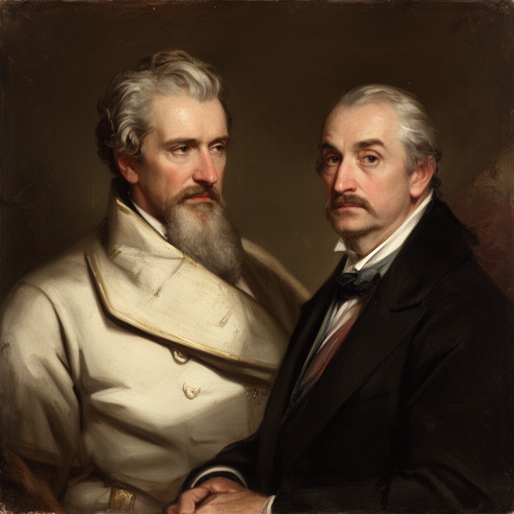 AI-generated illustration of 16th Earl of Derby